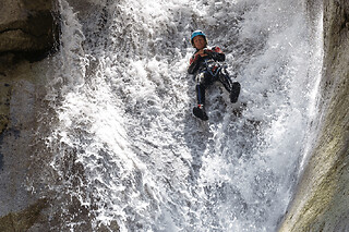Canyoning à Laruns dans la Vallée d'Ossau (64)