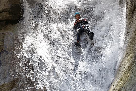 Canyoning à Laruns dans la Vallée d'Ossau (64)