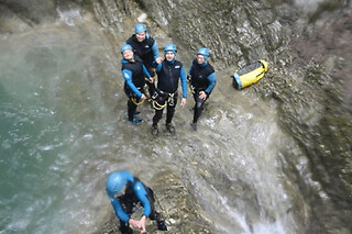 Canyoning à Saint-Gervais dans le canyon des Écouges (38) - Canyoning - Partie Basse