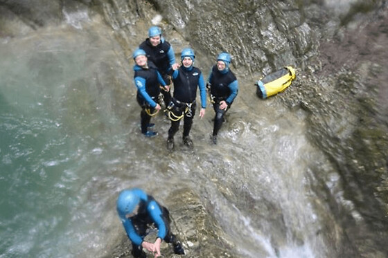 Canyoning à Saint-Gervais dans le canyon des Écouges (38) - Canyoning - Partie Basse