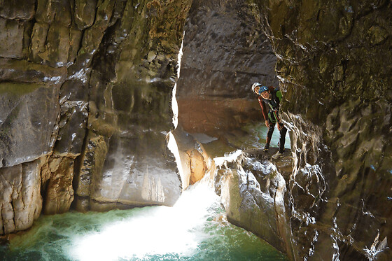 Canyoning dans les gorges de Chailles (73)