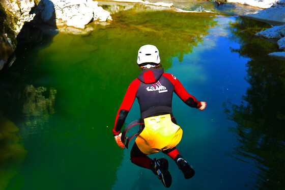 Canyoning dans les gorges de Chailles (73)