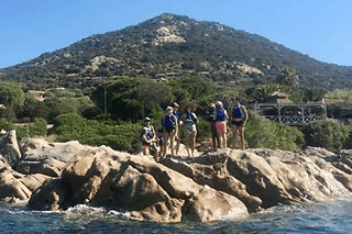 Longe côte à Abbartello en Corse