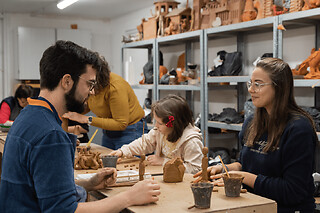 Atelier modelage de Céramique à Corseul près de Dinan (22)