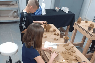 Atelier modelage de Céramique à Corseul près de Dinan (22)