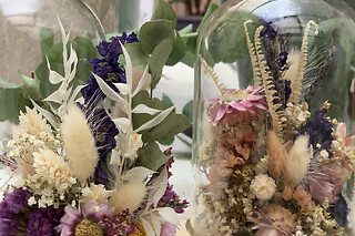 Atelier composition florale sous cloche à Meudon (92)