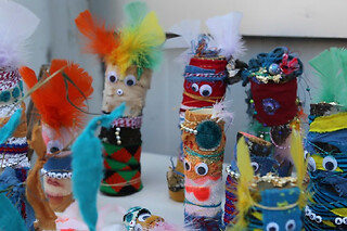 Atelier création d'un totem à Paris 5ème