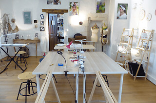 Atelier d'initiation à la broderie perlée à Mirmande (26)
