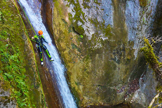 Canyoning depuis La Rivière : canyon du Versoud ou du Furon - Canyoning  Versoud  ou furon