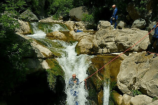Canyoning dans les Gorges du Loup à Gourdon (06)