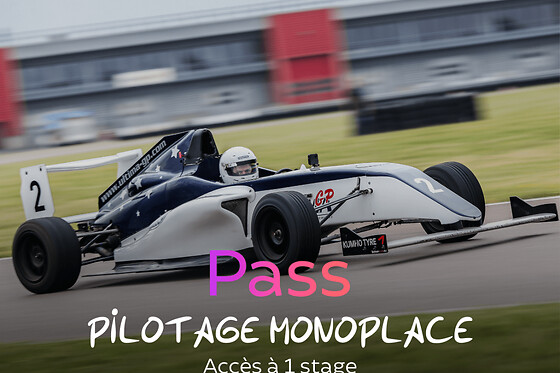 Pass Pilotage Monoplace | 6 circuits en France - Formule Renault - 6 à 7 tours