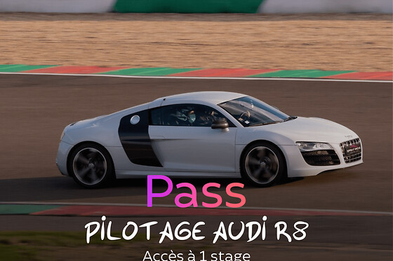 Pass Pilotage Audi R8 | 22 circuits en France - Pass 4 tours de circuit / pers