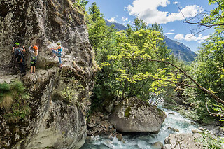 Via ferrata de Pelvoux dans la Vallée de Vallouise (05)