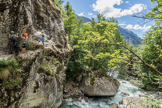 Via ferrata de Pelvoux dans la Vallée de Vallouise (05)