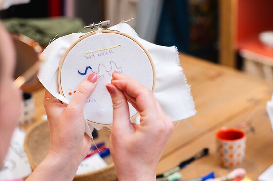 Atelier broderie et upcycling à Strasbourg (67)