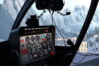 Simulateur de pilotage d'hélicoptère Bell 206 à Metz (57) - Pack Duo