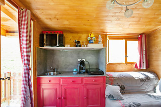 Un séjour en famille à La Roulotte d'Heïdi à La Thuile (73)