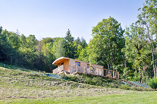 Un séjour en famille à La Roulotte d'Heïdi à La Thuile (73)