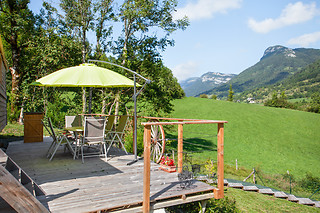 Un séjour en famille à La Roulotte d'Heïdi à La Thuile (73)