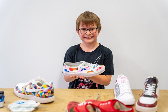 Atelier de customisation d'une paire de sneakers - Penstyle shoes & stuff - Bordeaux (33)