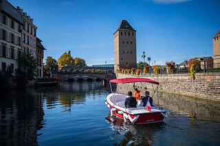 Une location de bateau électrique sans permis en groupe - Marin D'Eau Douce - Strasbourg (67)