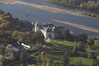 Survol en ULM des Châteaux de la Loire depuis Francueil (37) - Parcours Vert - 45 mn