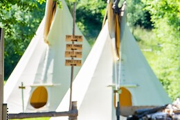 Les tipis du bonheur de vivre