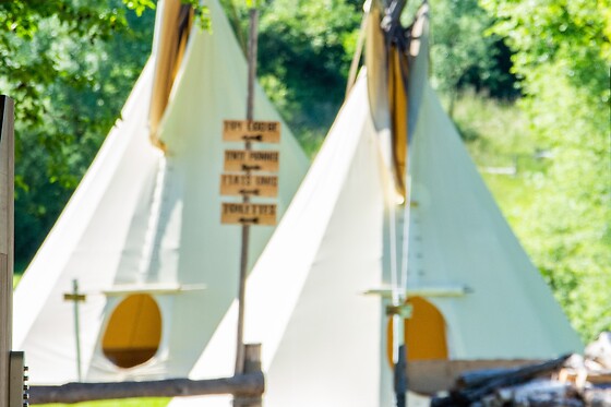 Les tipis du bonheur de vivre - photo 1