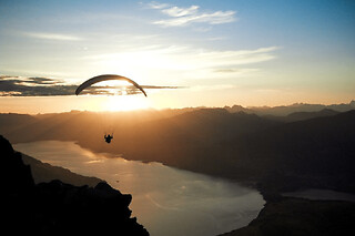 Vol en parapente au lac d'Annecy (74) - Baptême ascendance - Après-midi
