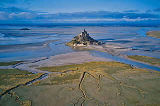 Vol en ULM au-dessus de la Baie du Mont Saint-Michel (50) - Vol sur le Mont - Pendulaire - 20 mn