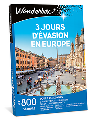 3 jours d'évasion en Europe