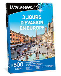 3 jours d'évasion en Europe