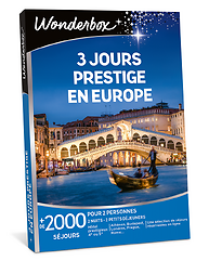 3 jours prestige en Europe