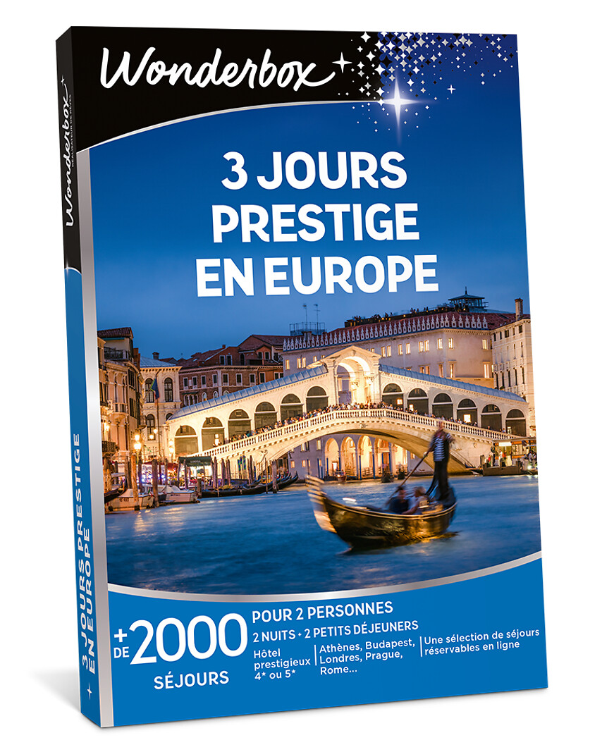 3 jours prestige en Europe
