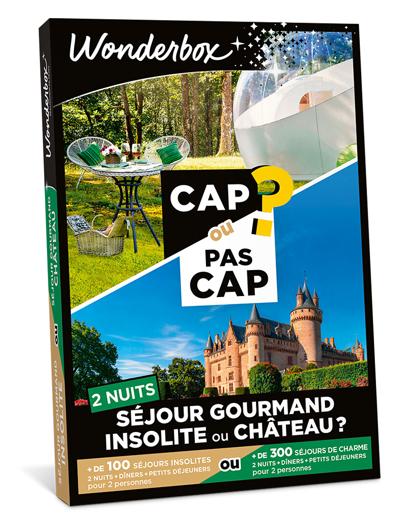 CAP OU PAS CAP - Séjour gourmand insolite ou château ? - 2 nuits