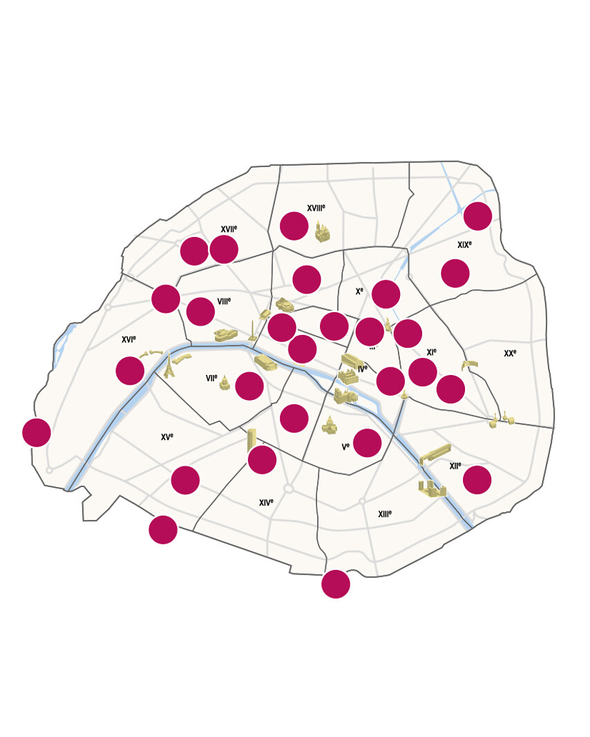 Terrasses & restos branchés à Paris