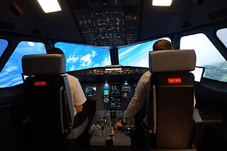 Simulateur de vol d'un A320 à Nice (06) - Duo
