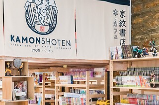 Un repas en duo au Kamon Shoten- Café Librairie Japonais à Lyon (69)
