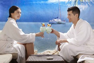 Bain hydromassant et accès au sauna et à la piscine pour 2 chez Thalassoleil à Villeneuve-Loubet (06)