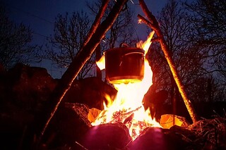 Un stage de survie - Bougnat Bushcraft - Murol (63)
