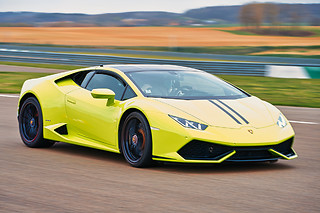 Découverte Lamborghini Huracan (5 tours) sur le Circuit d'essai de Montlhéry (91)