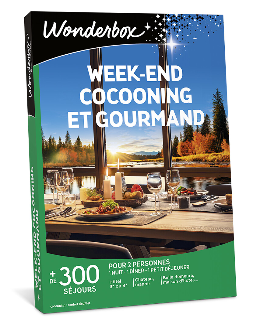 Wonderbox Week-end insolite et gourmand - Coffret cadeau 325 séjours