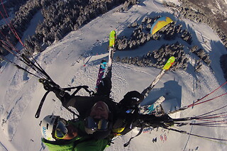 Vol en parapente pour 1 adulte et 1 enfant - FBI Parapente Courchevel Méribel - Courchevel (73)