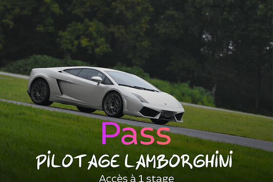 Pass Pilotage Lamborghini | 20 circuits en France - Pass 4 tours de circuit / pers