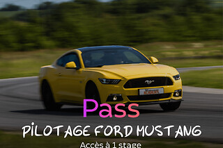 Pass Pilotage Ford Mustang | 28 circuits en France - Pass 4 tours de circuit / pers