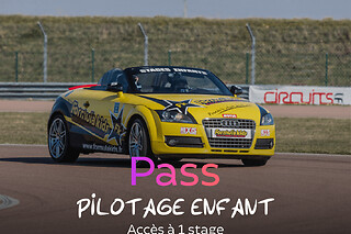 Pass Stage de Pilotage Enfant | 16 circuits en France - Pass 5 tours