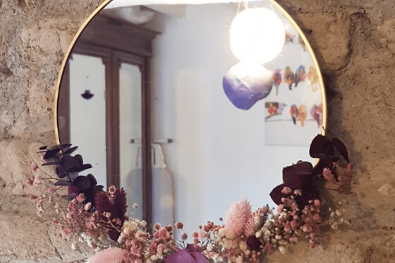 Atelier miroir fleuri à Toulouse (31)