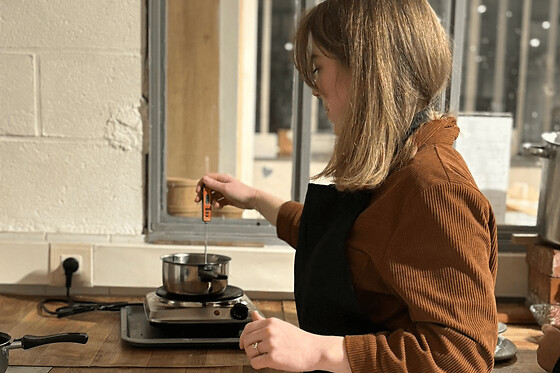 Atelier création bougie artisanale autour d'un thé à Bievres