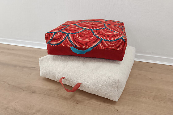 Atelier création coussin de sol à Bordeaux (33)