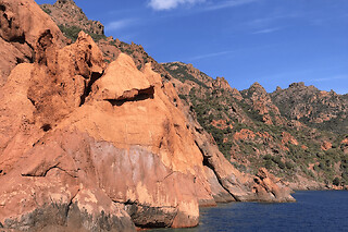 Sunset Calanques de Piana baignade et apéritif en semi-rigide